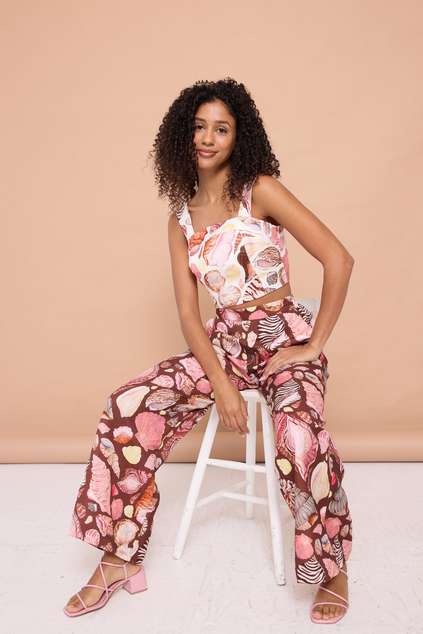 Willow Pants - Chocolate Seashell