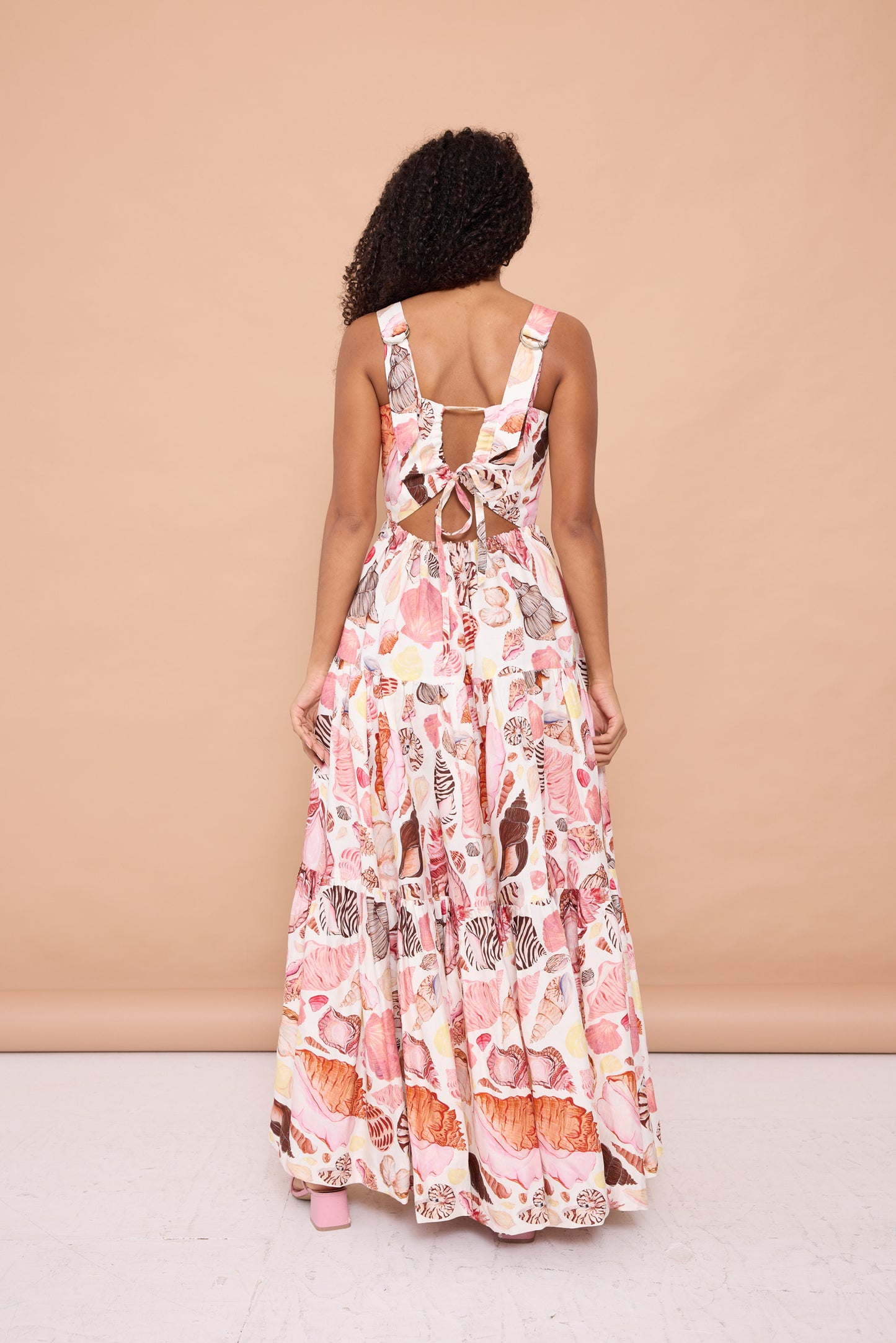 Fleur Gown - White Seashell