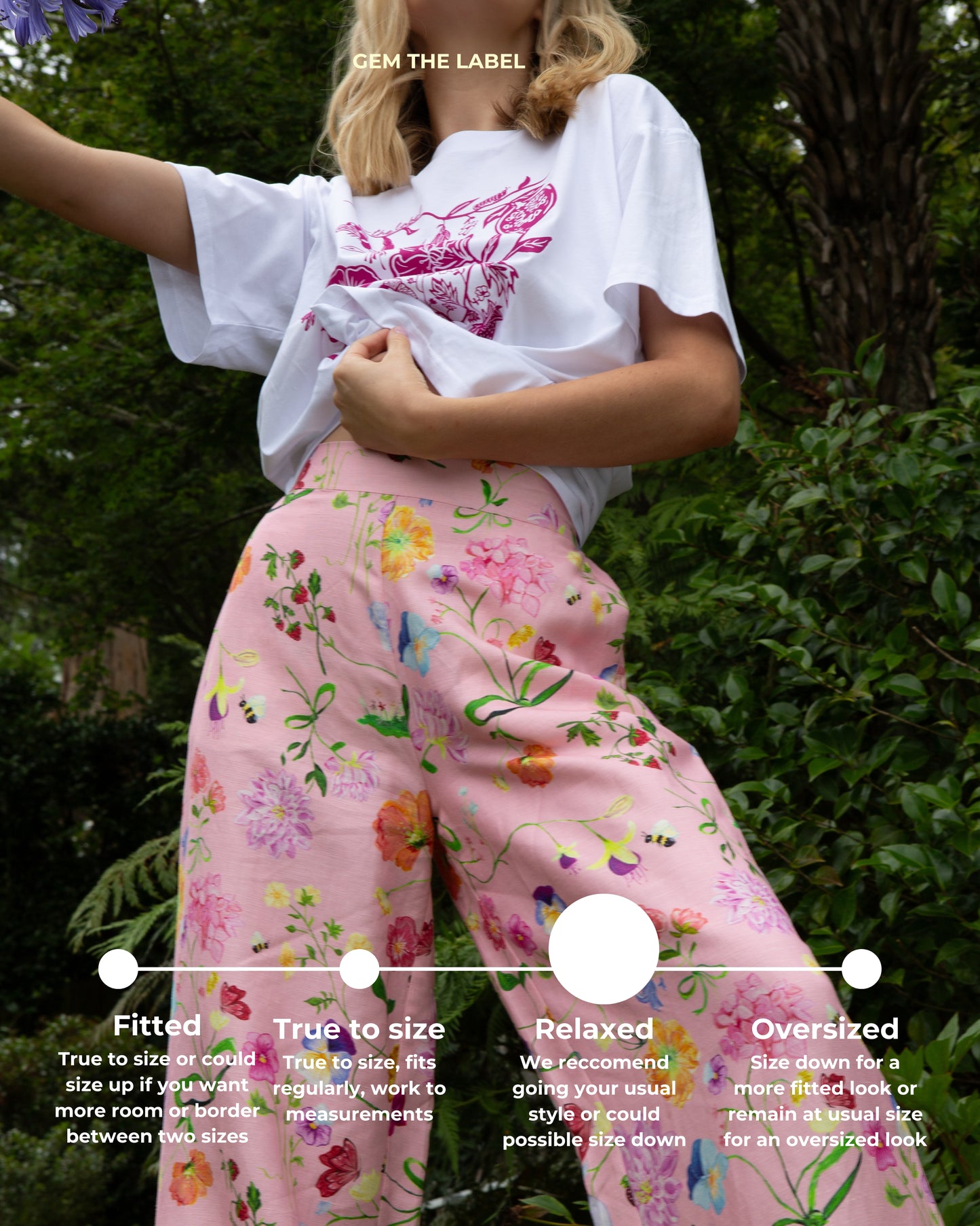 Rose Dreamscape Willow Pants