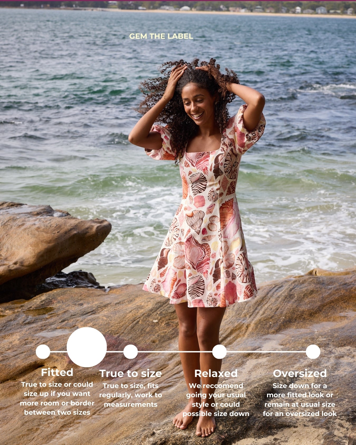 Scout Mini Dress - White Seashell