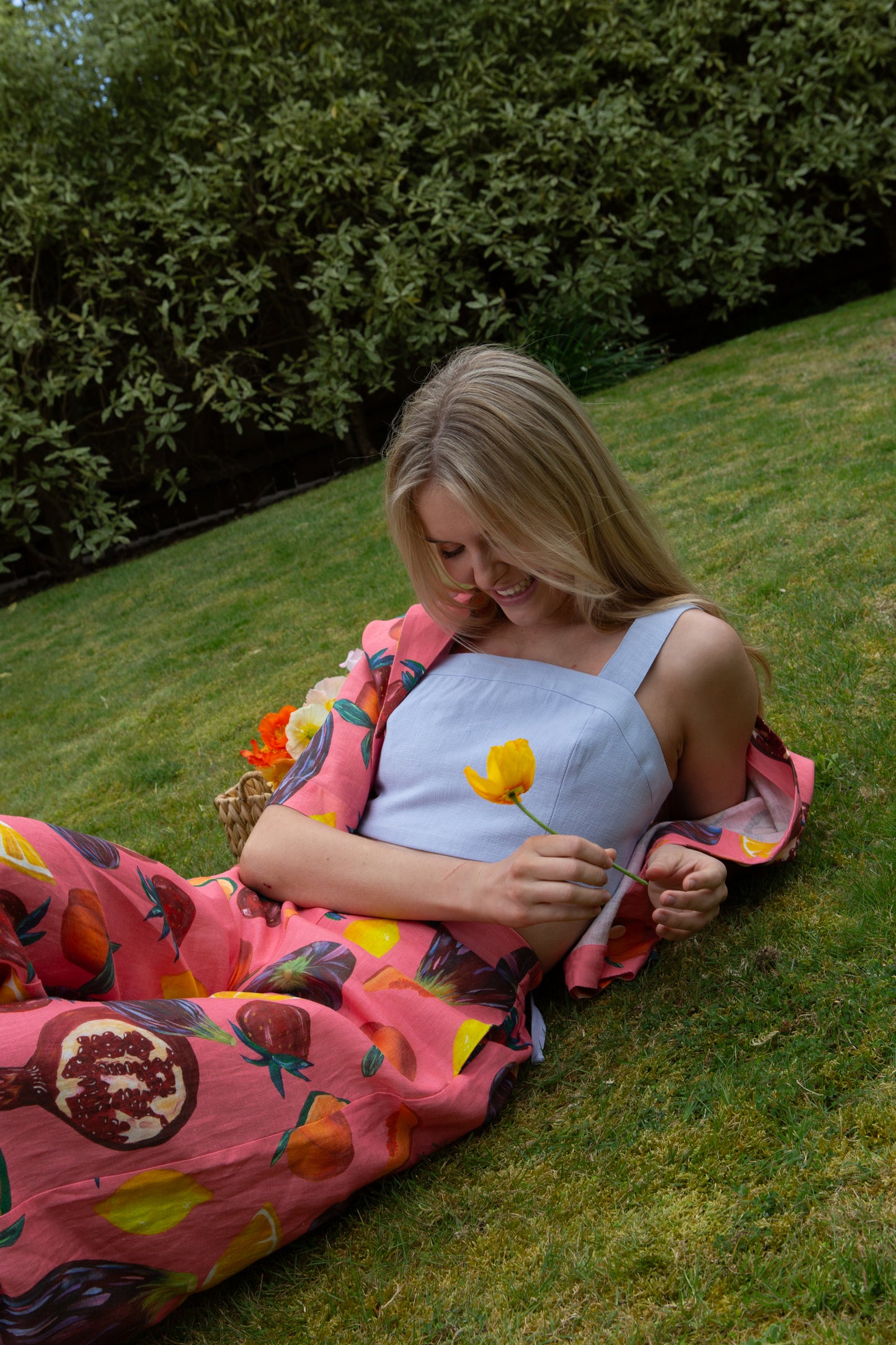 Linen Lottie Crop