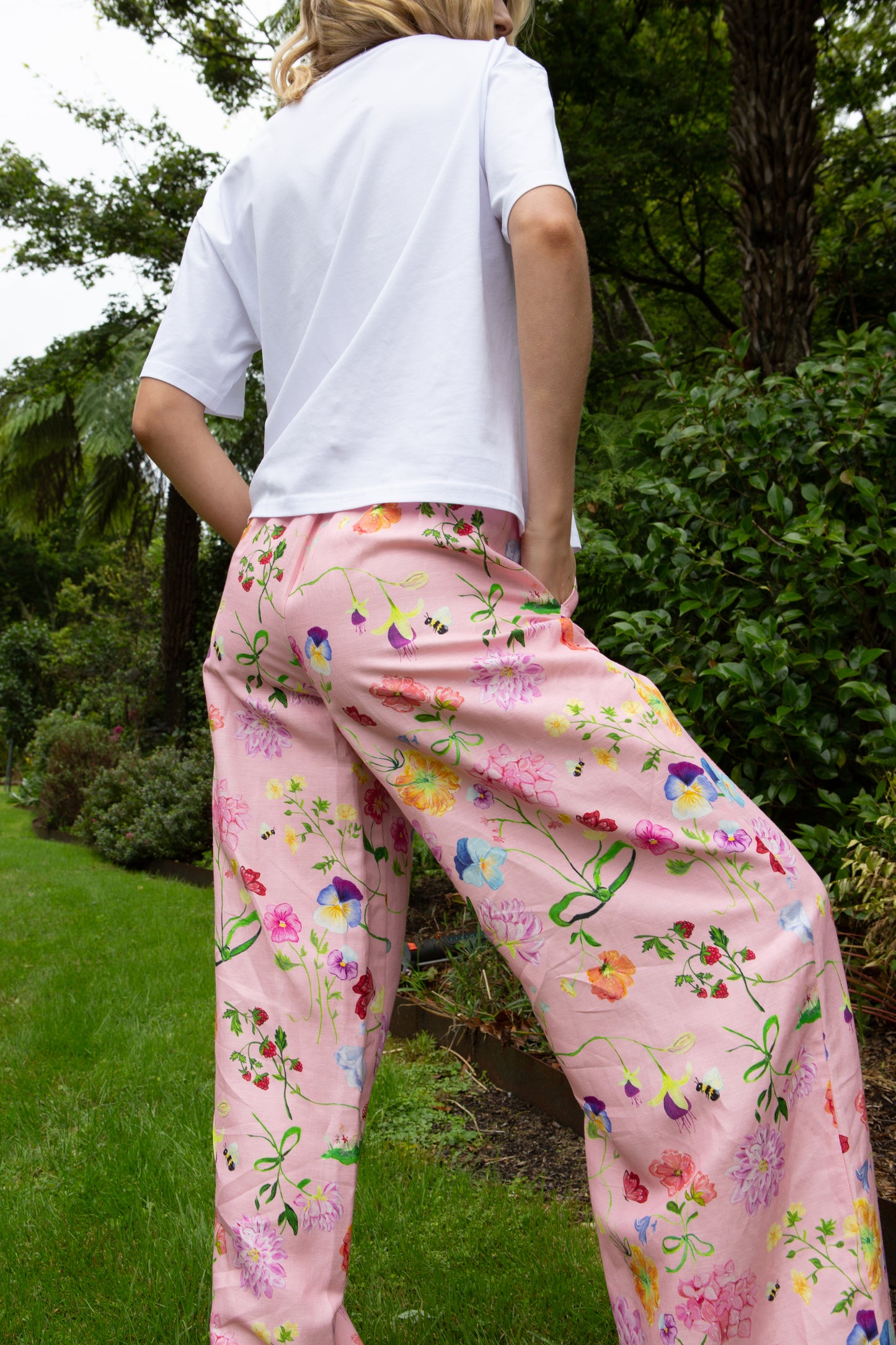 Rose Dreamscape Willow Pants