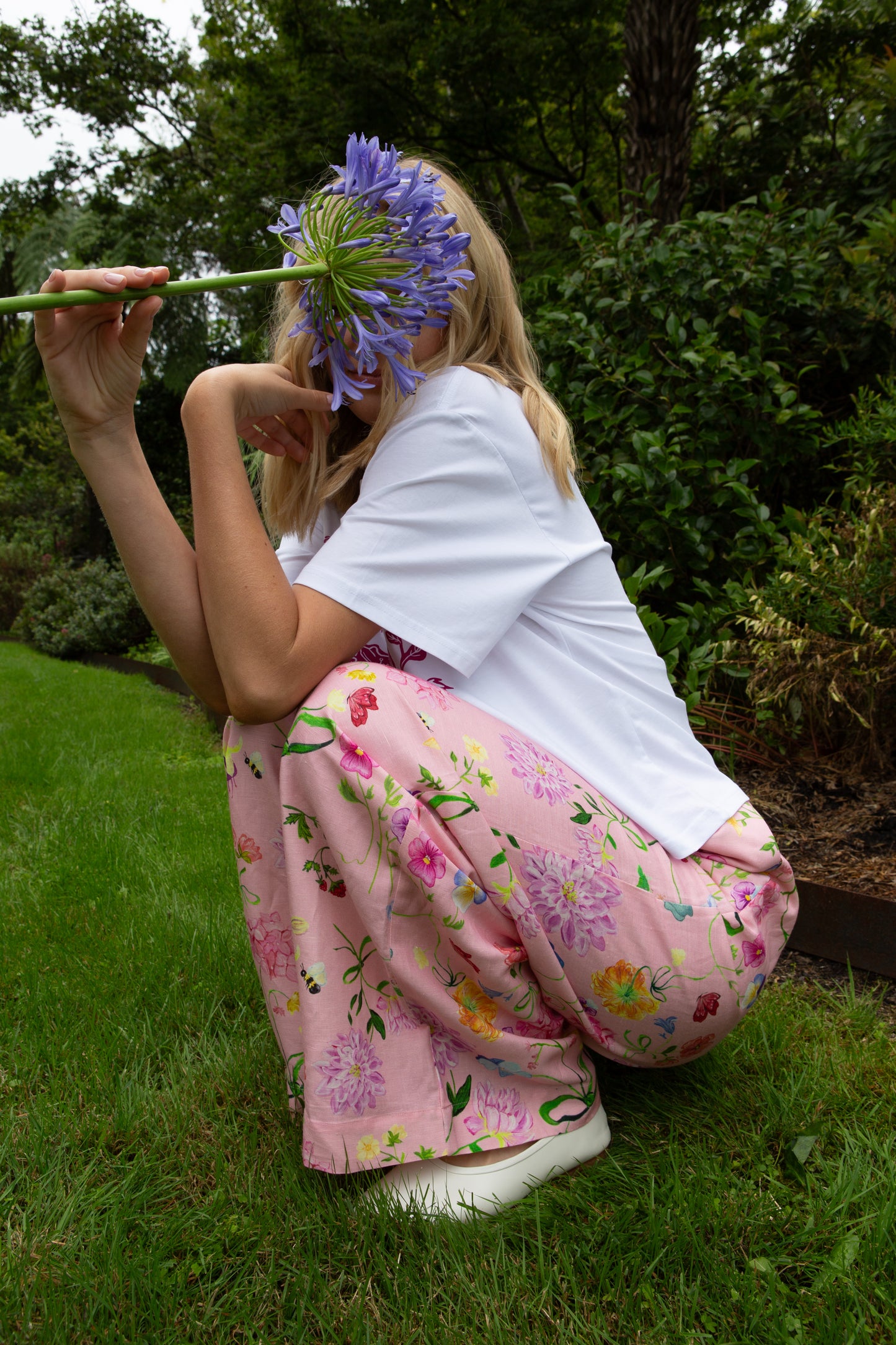 Rose Dreamscape Willow Pants