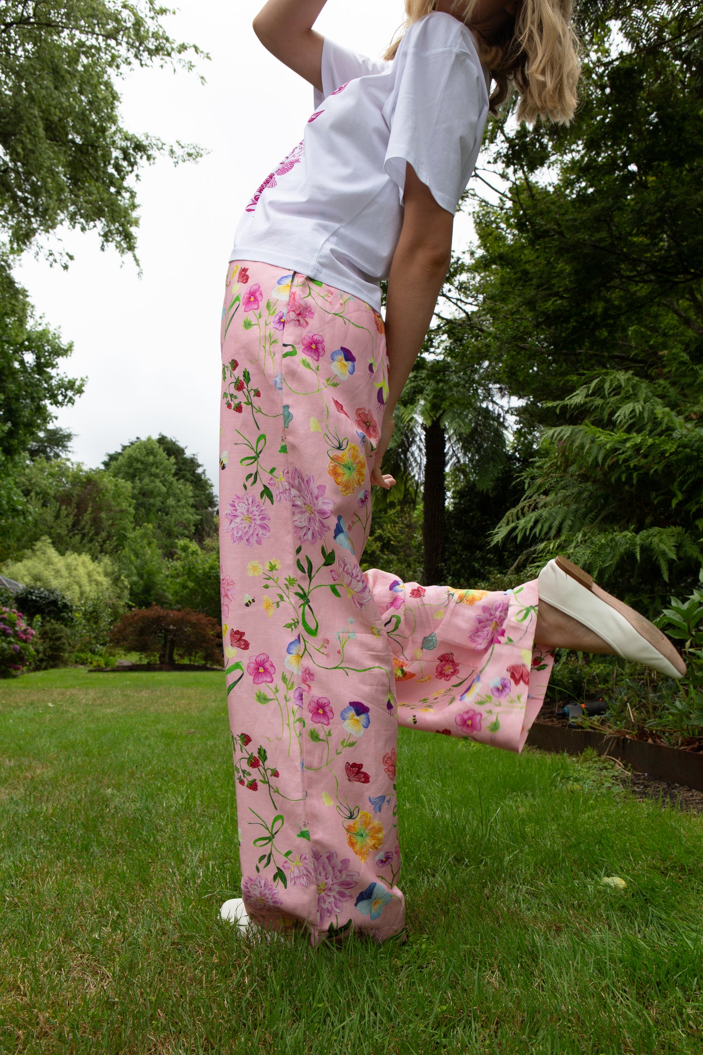 Rose Dreamscape Willow Pants