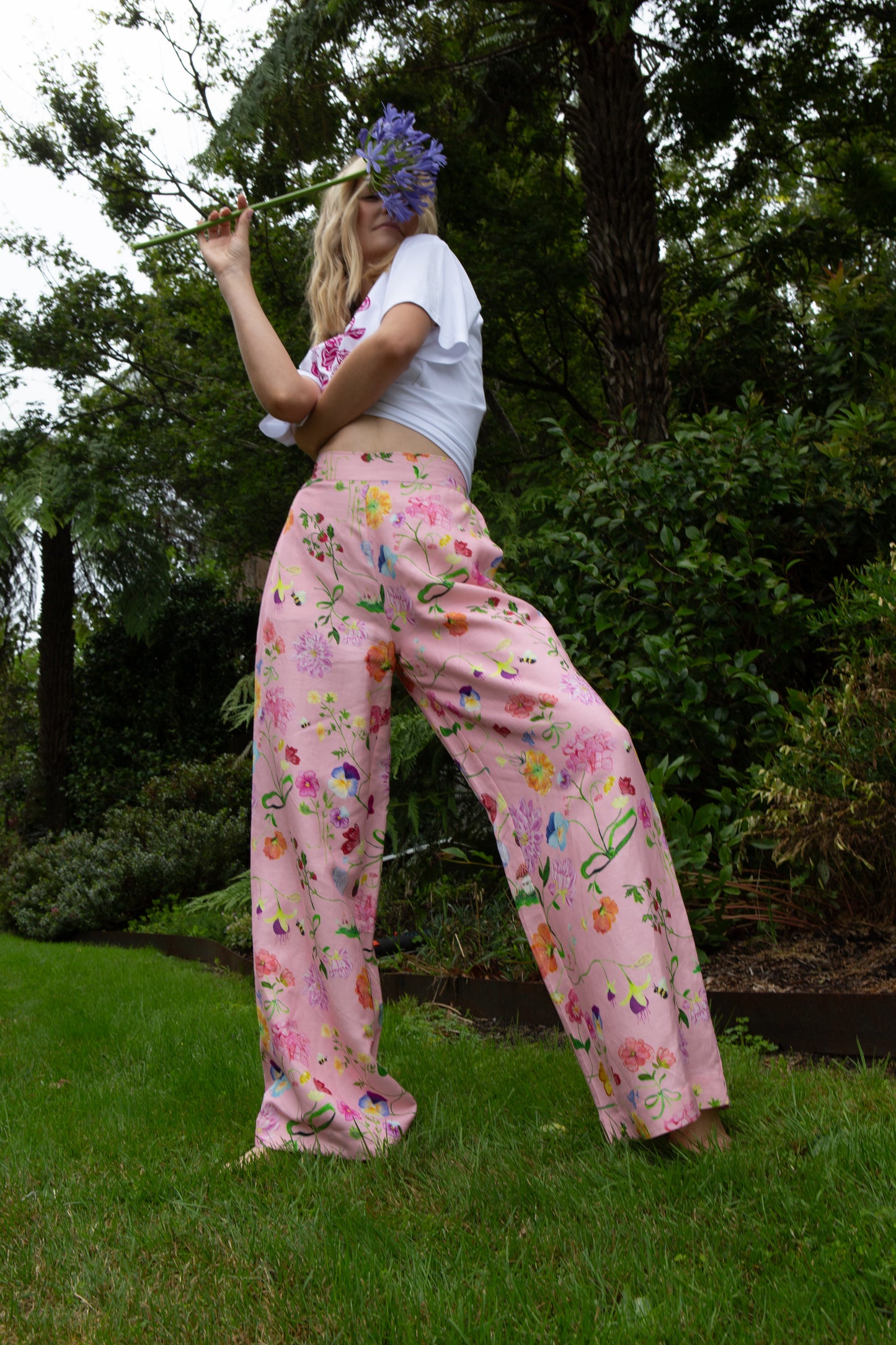 Rose Dreamscape Willow Pants