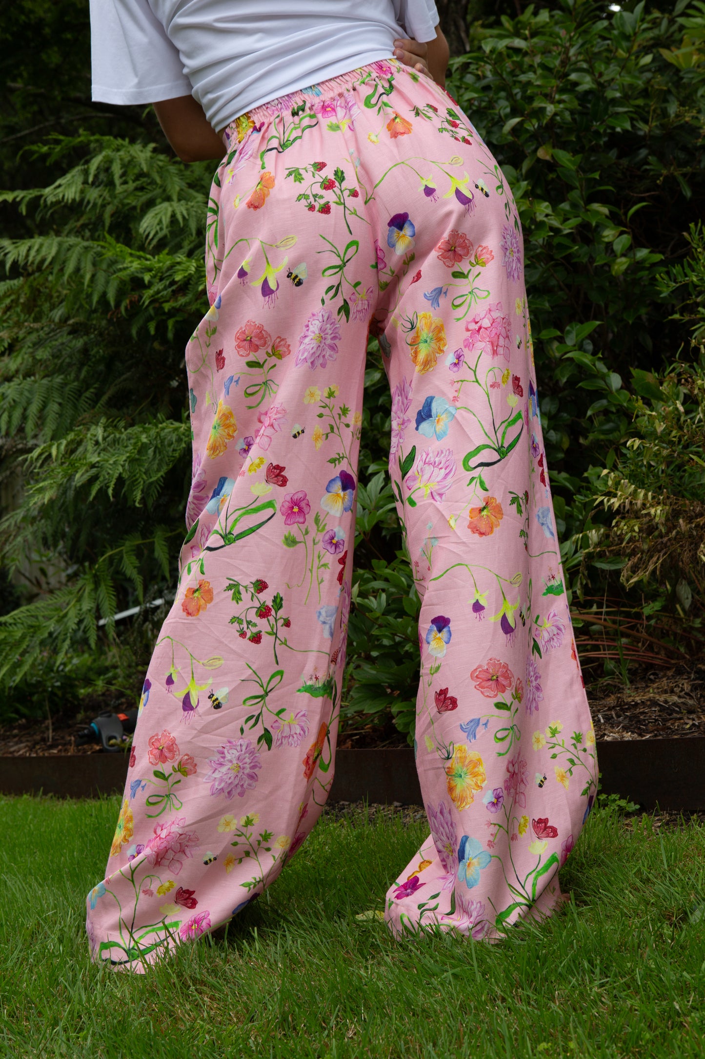 Rose Dreamscape Willow Pants