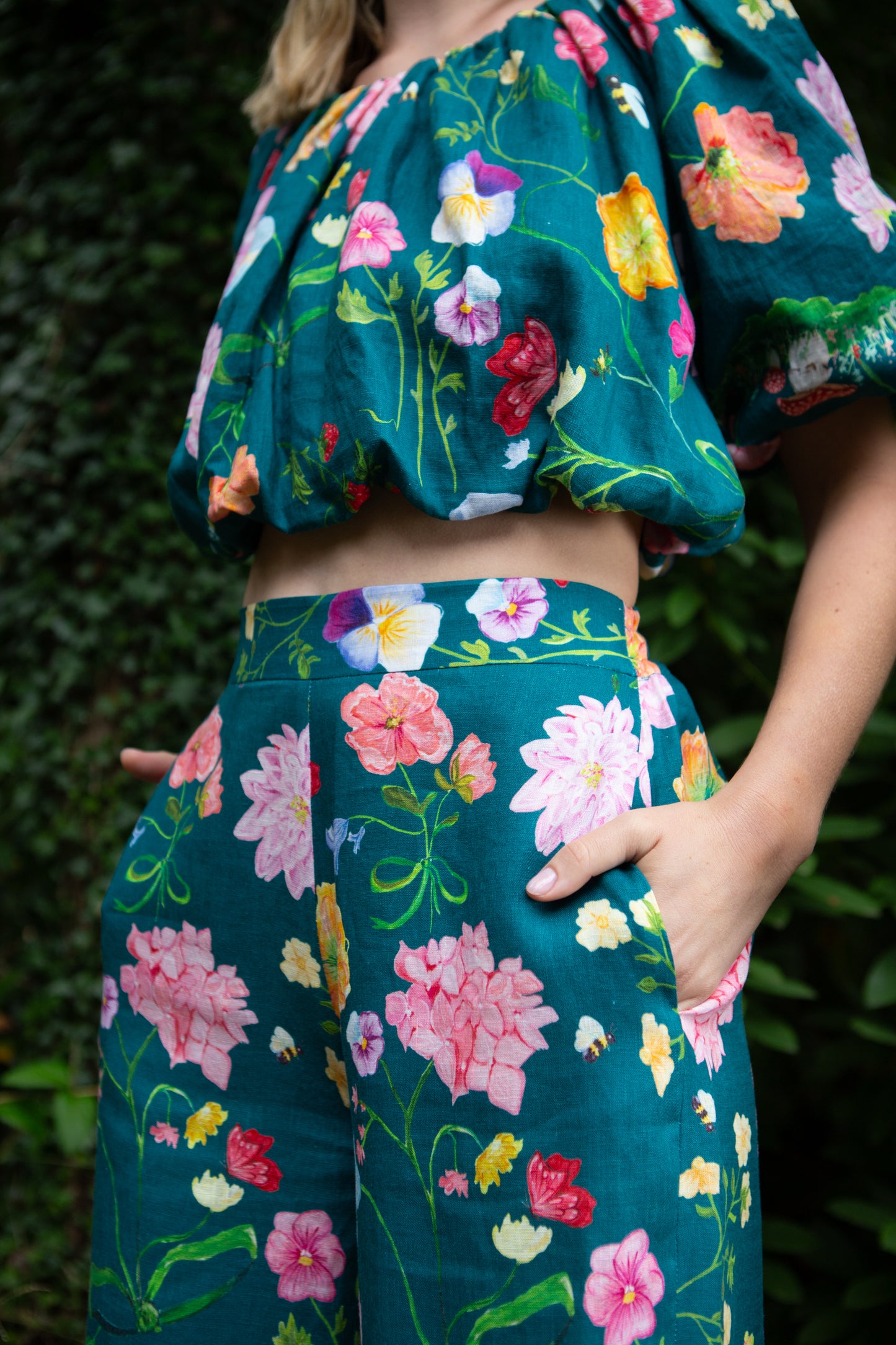 Forest Green Willow Pants