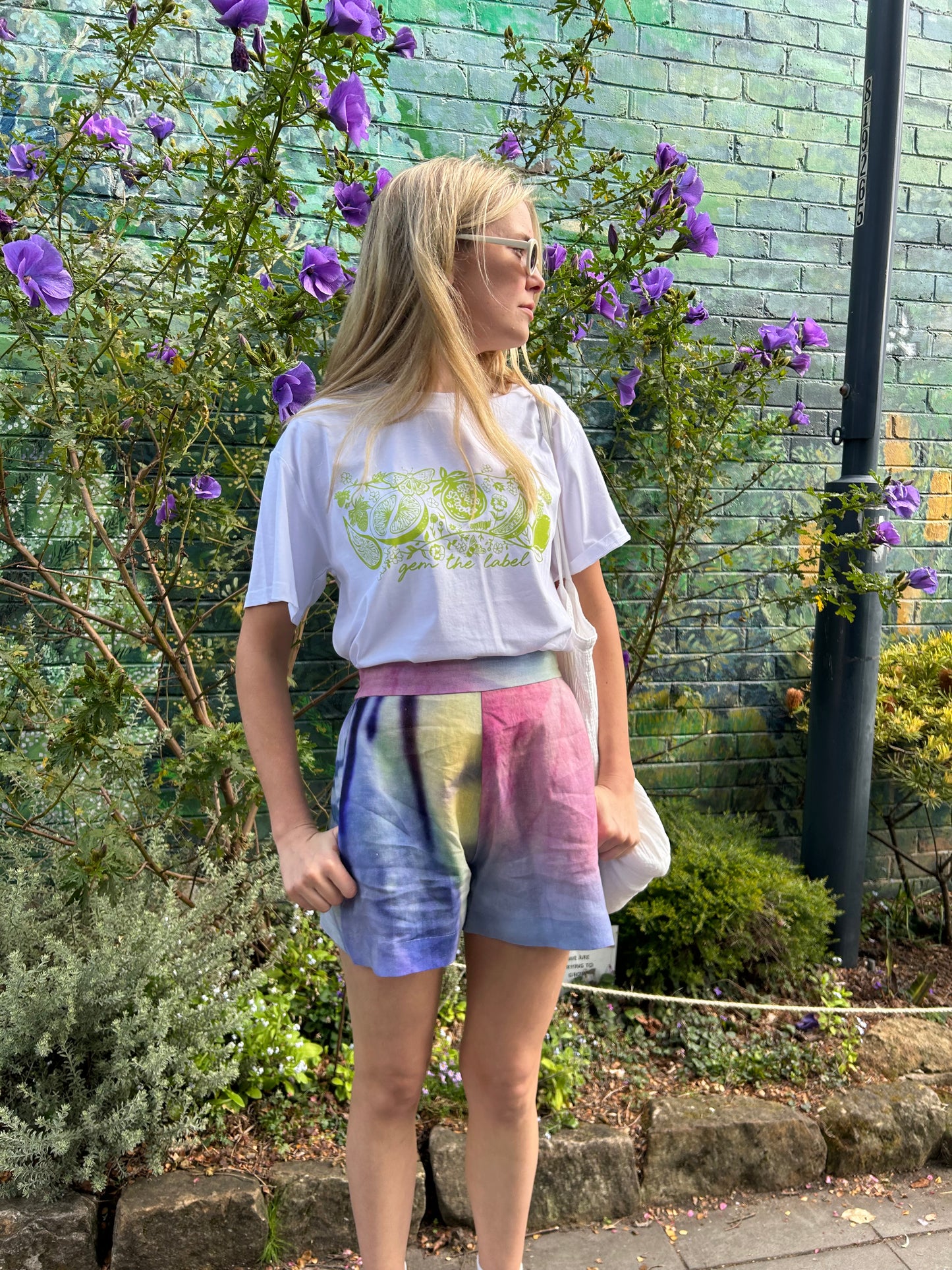 Slice Tee- Citrus Green