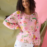 Audrey Dreamscape Silk Blouse