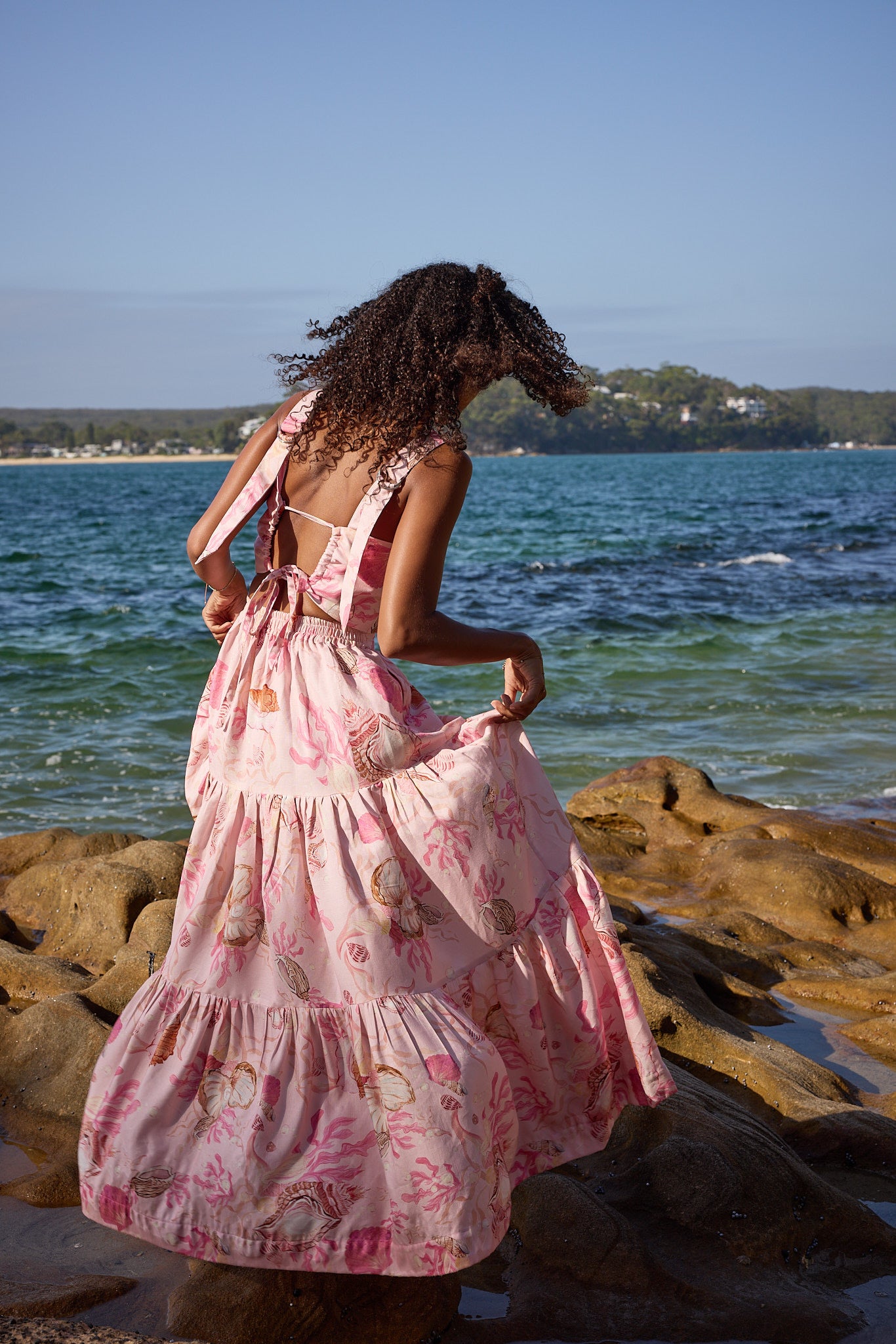 Claire Tiered Maxi Skirt - Mermaid Trove