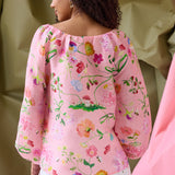 Audrey Dreamscape Silk Blouse