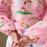 Audrey Dreamscape Silk Blouse