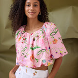 Pink Dreamscape Cloud Top