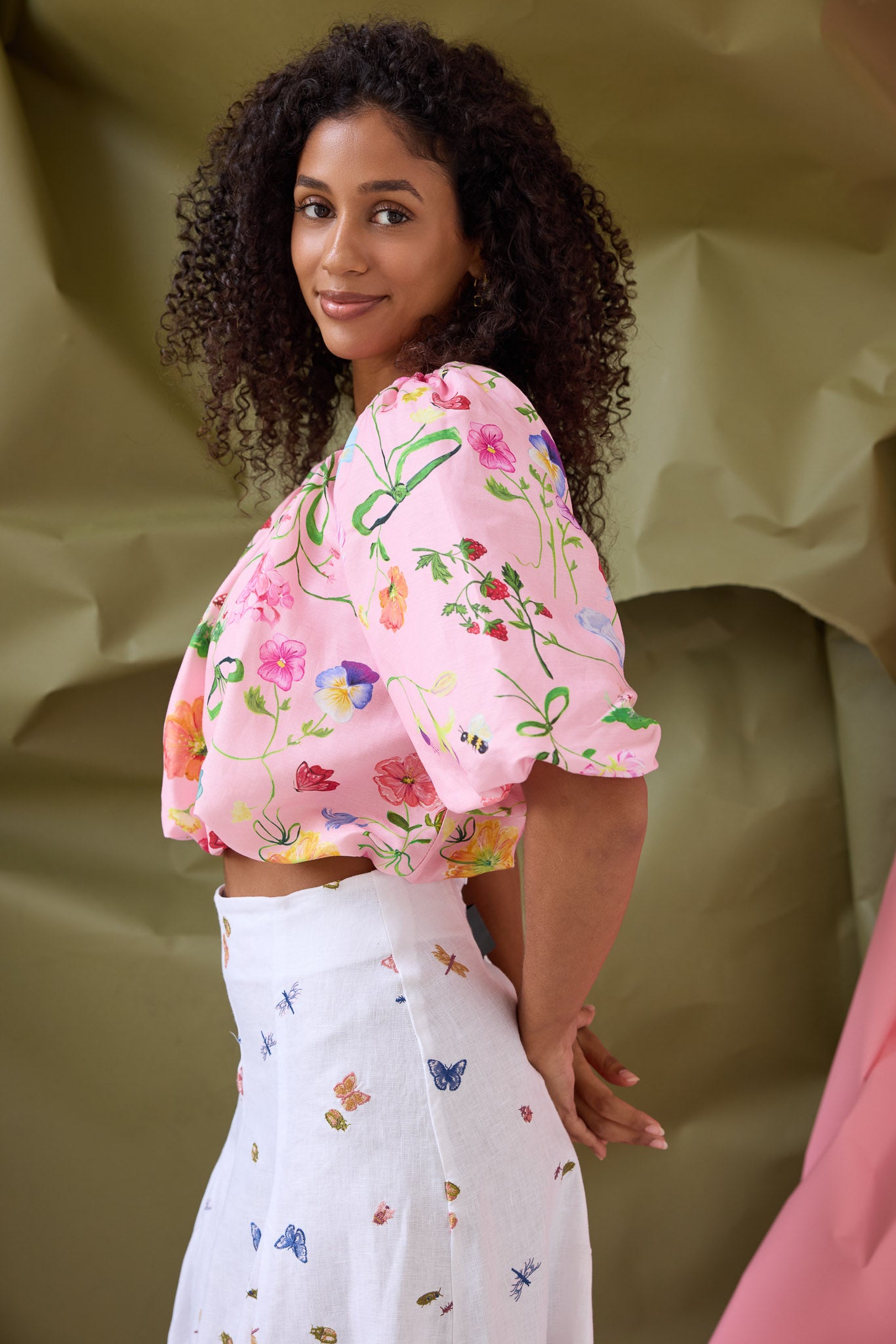 Pink Dreamscape Cloud Top