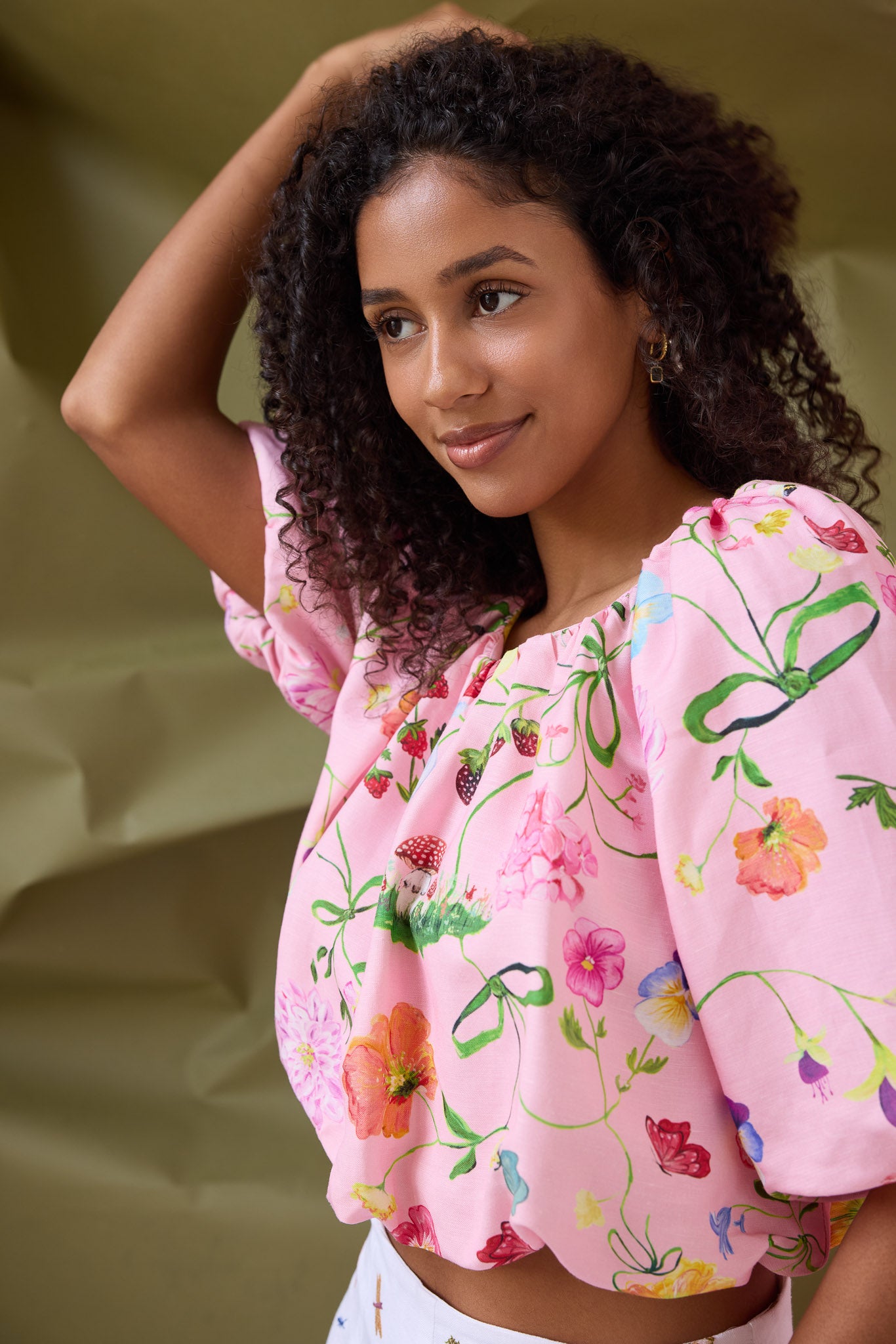 Pink Dreamscape Cloud Top