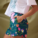 Novie Dreamscape Shorts- Forest Green