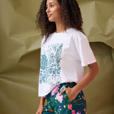 Novie Dreamscape Shorts- Forest Green