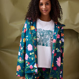 Dreamscape Raincoat - Forest Green