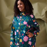 Dreamscape Raincoat - Forest Green