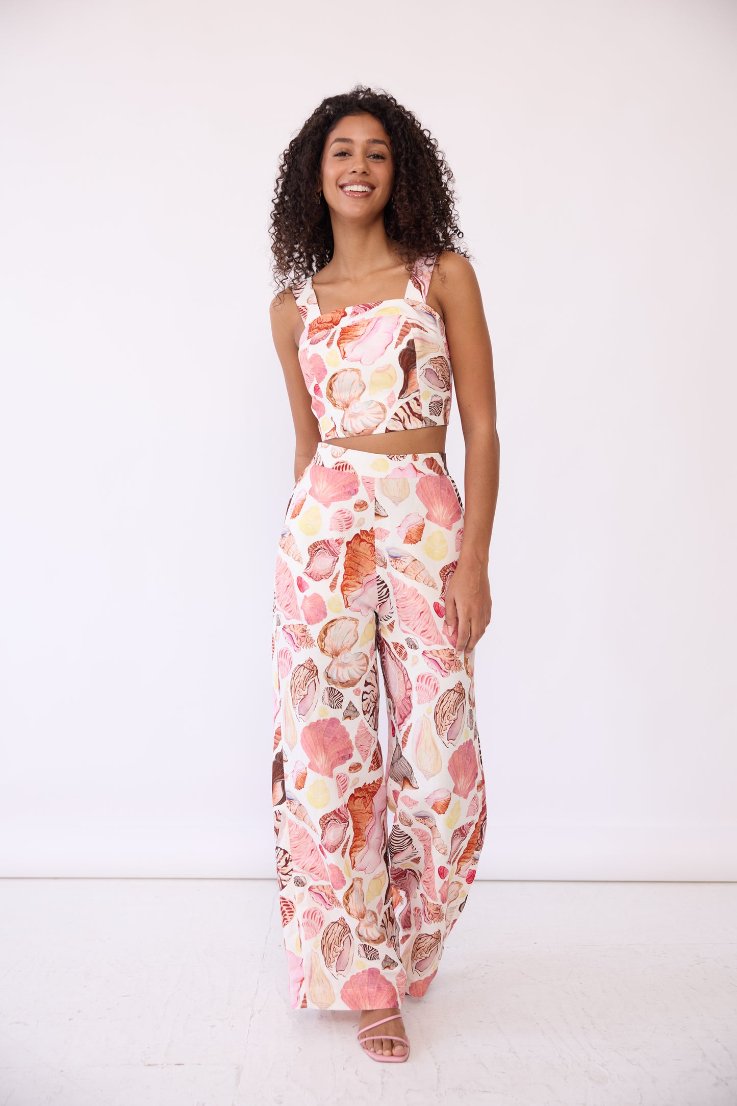 Willow Pants - White Seashell