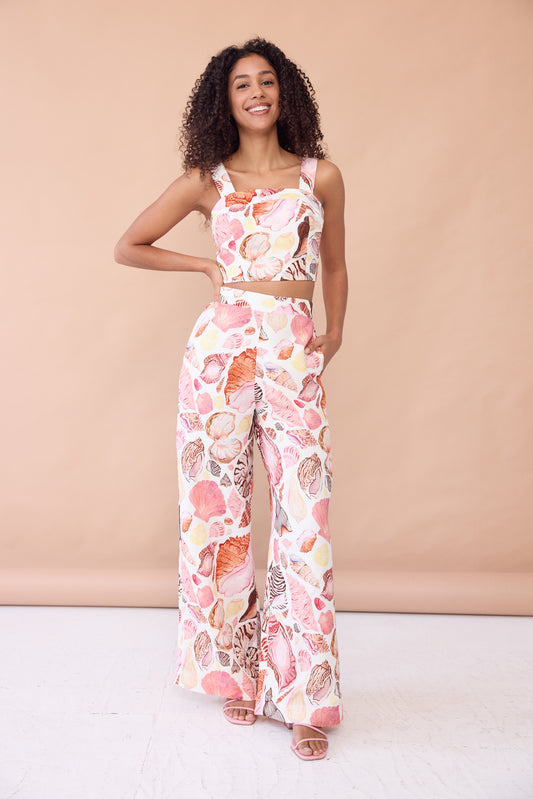 Willow Pants - White Seashell