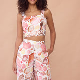 Lottie Crop - White Seashell