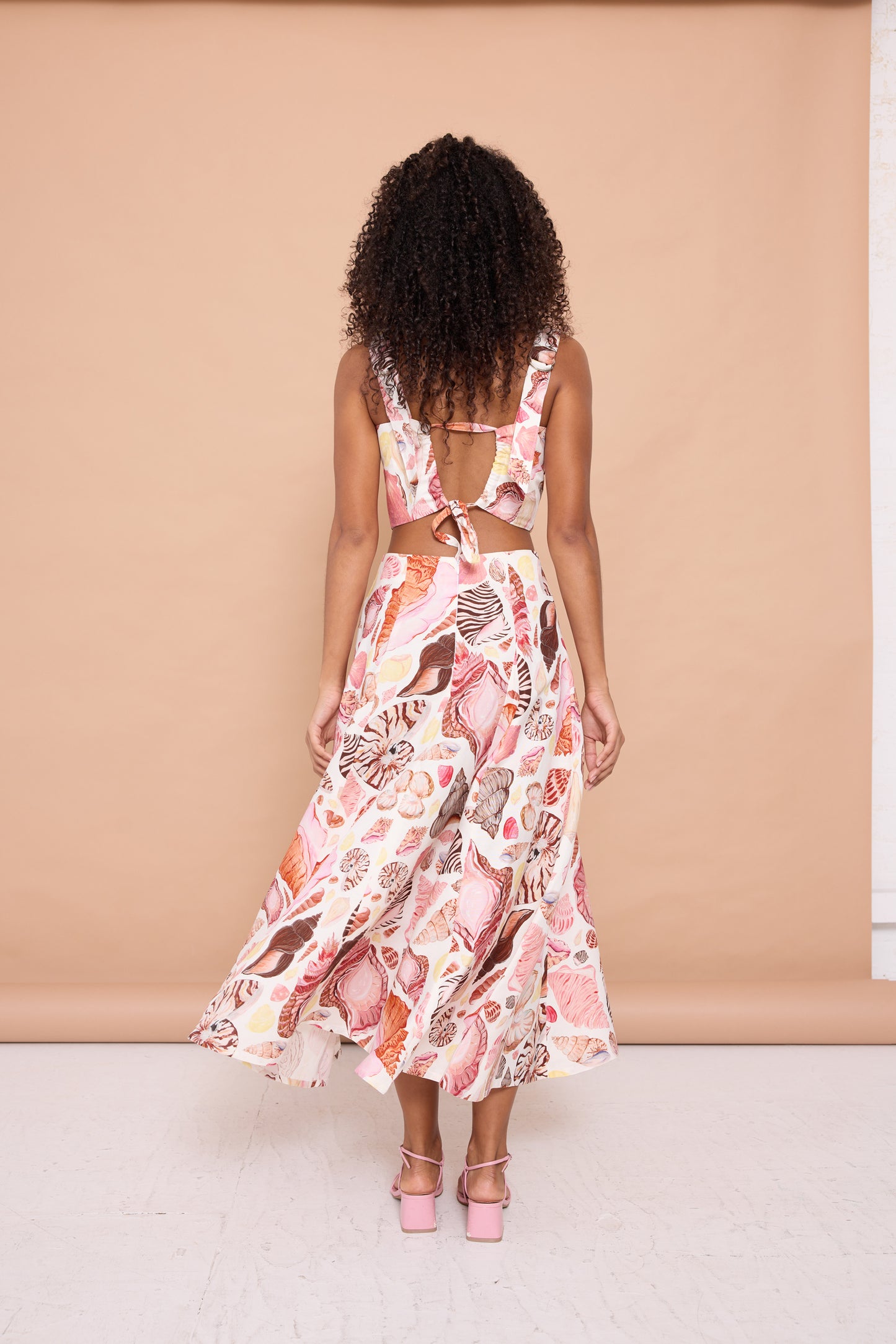 Lottie Crop - White Seashell