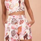 Novie Shorts - White Seashell