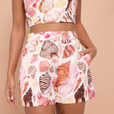 Novie Shorts - White Seashell