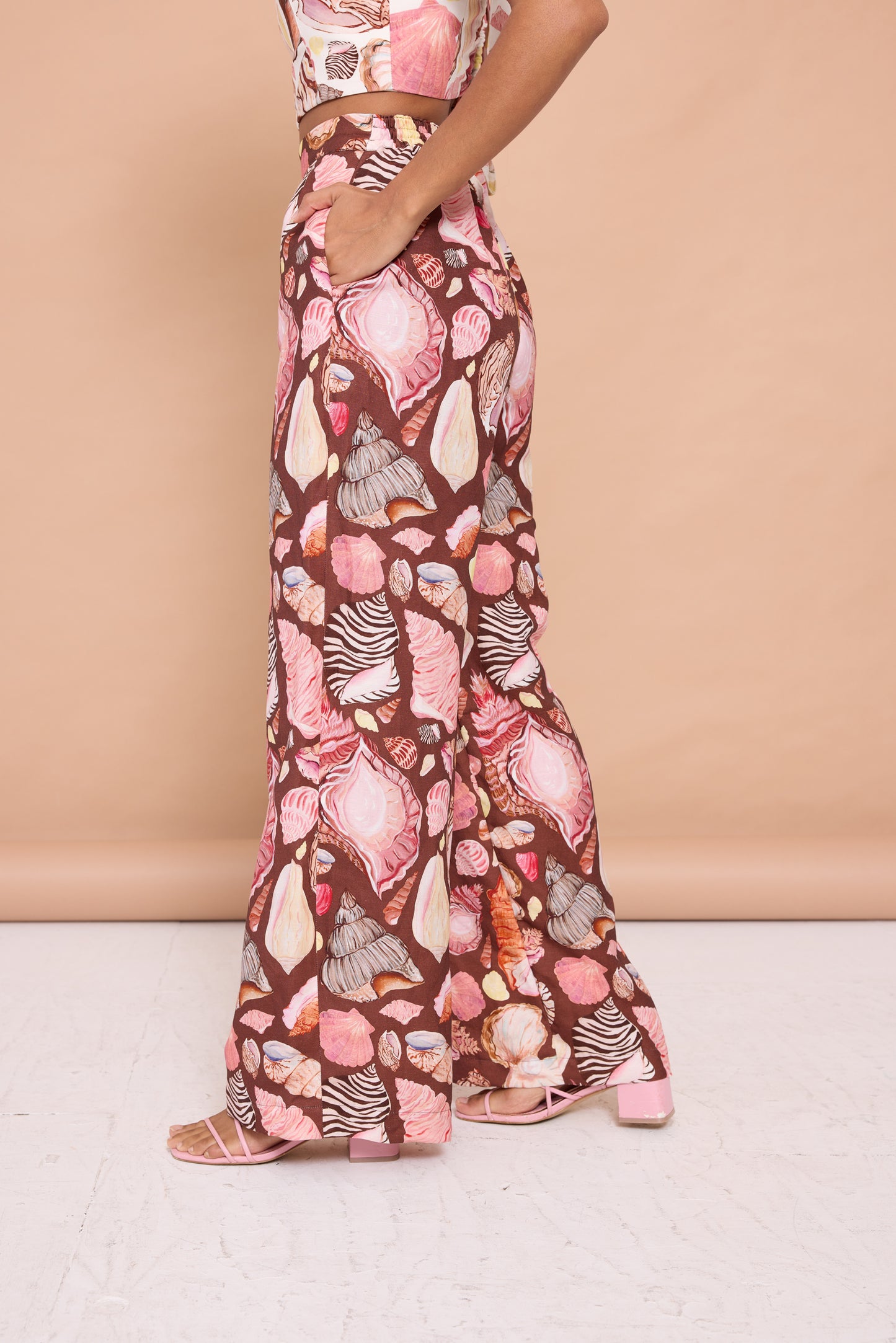 Willow Pants - Chocolate Seashell