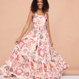 Fleur Gown - White Seashell