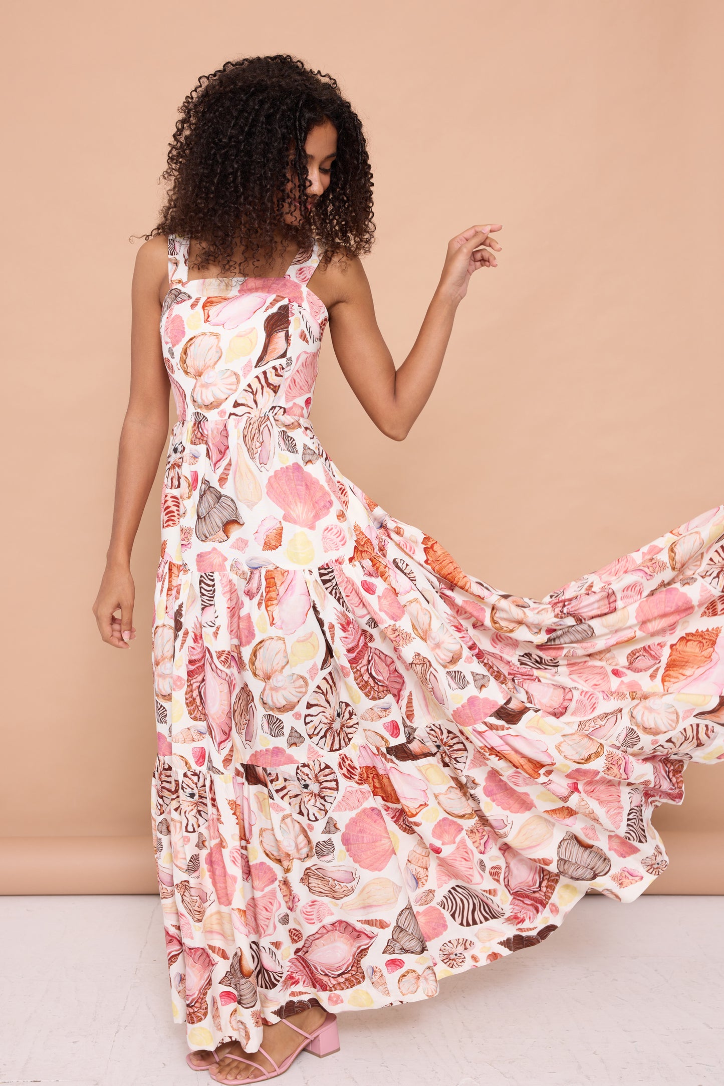 Fleur Gown - White Seashell