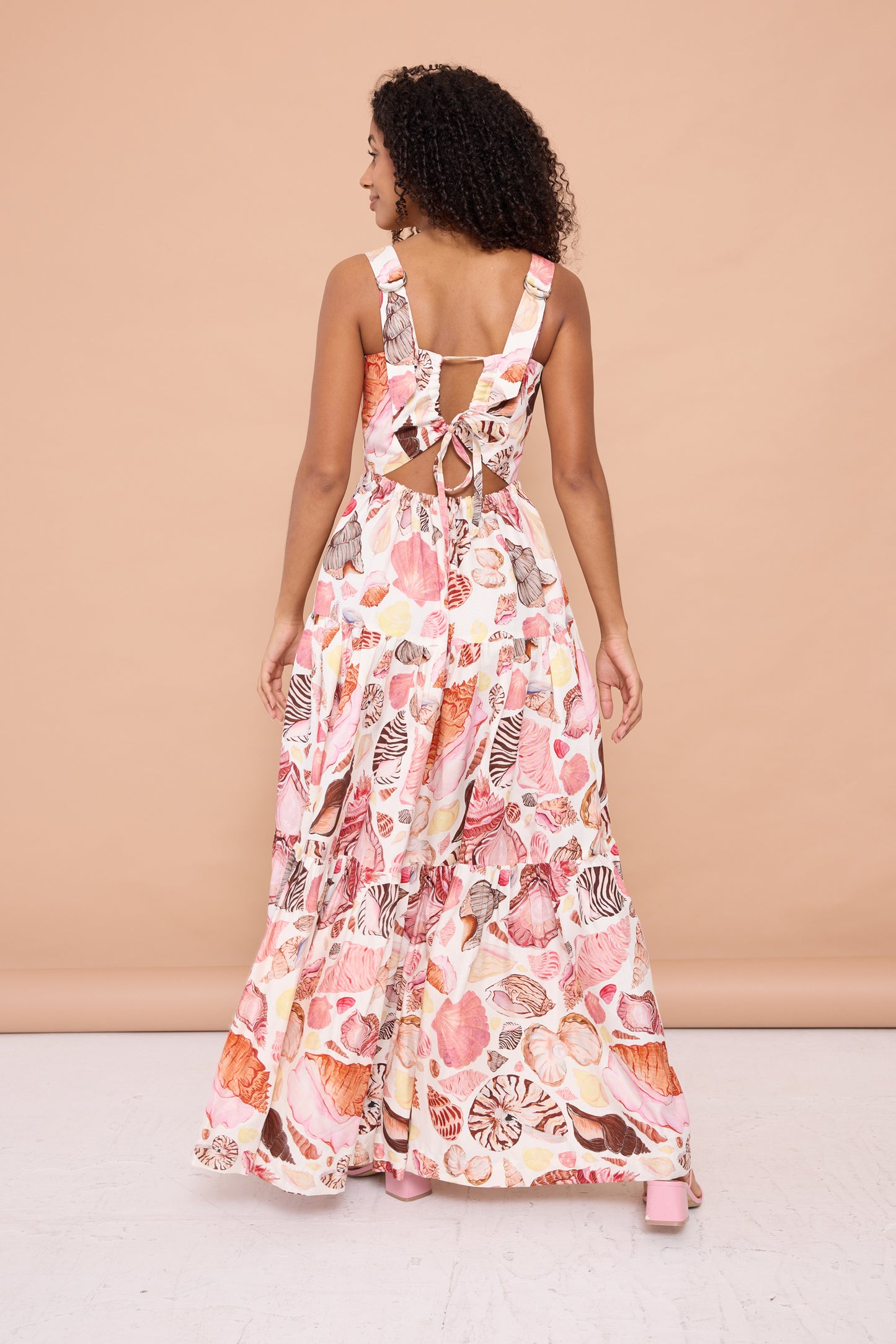 Fleur Gown - White Seashell