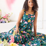 Dreamscape Fleur Gown- Forest Green