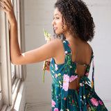 Dreamscape Fleur Gown- Forest Green