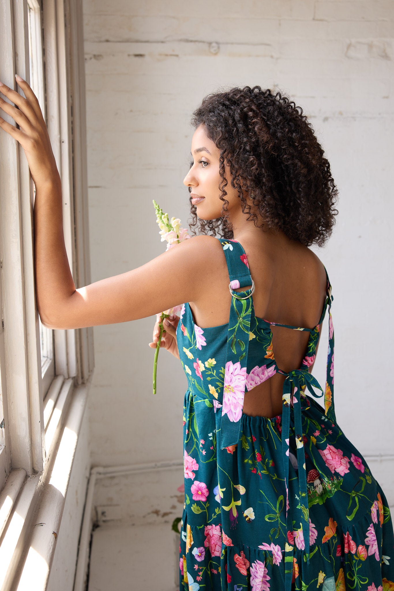 Dreamscape Fleur Gown- Forest Green