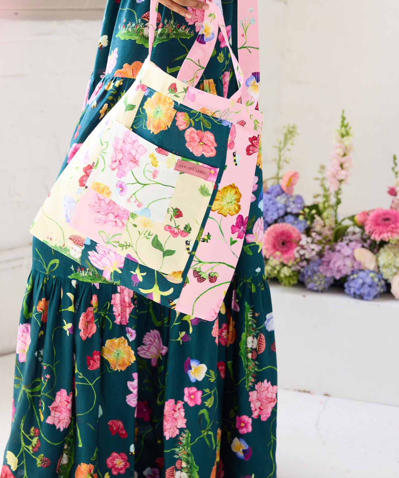 What's Left Dreamscape Tote- Dreamscape Patchwork