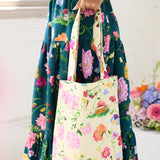 What's Left Dreamscape Tote- Butter Yellow