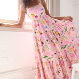 Dreamscape Fleur Gown- Pink