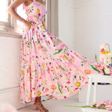 Dreamscape Fleur Gown- Pink