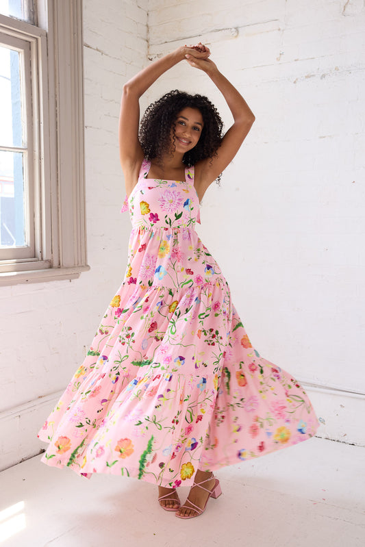 Dreamscape Fleur Gown- Pink
