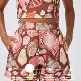 Novie Shorts - Chocolate Seashell