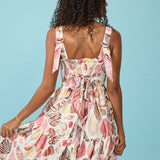 Fleur Gown - White Seashell