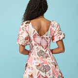 Scout Mini Dress - White Seashell