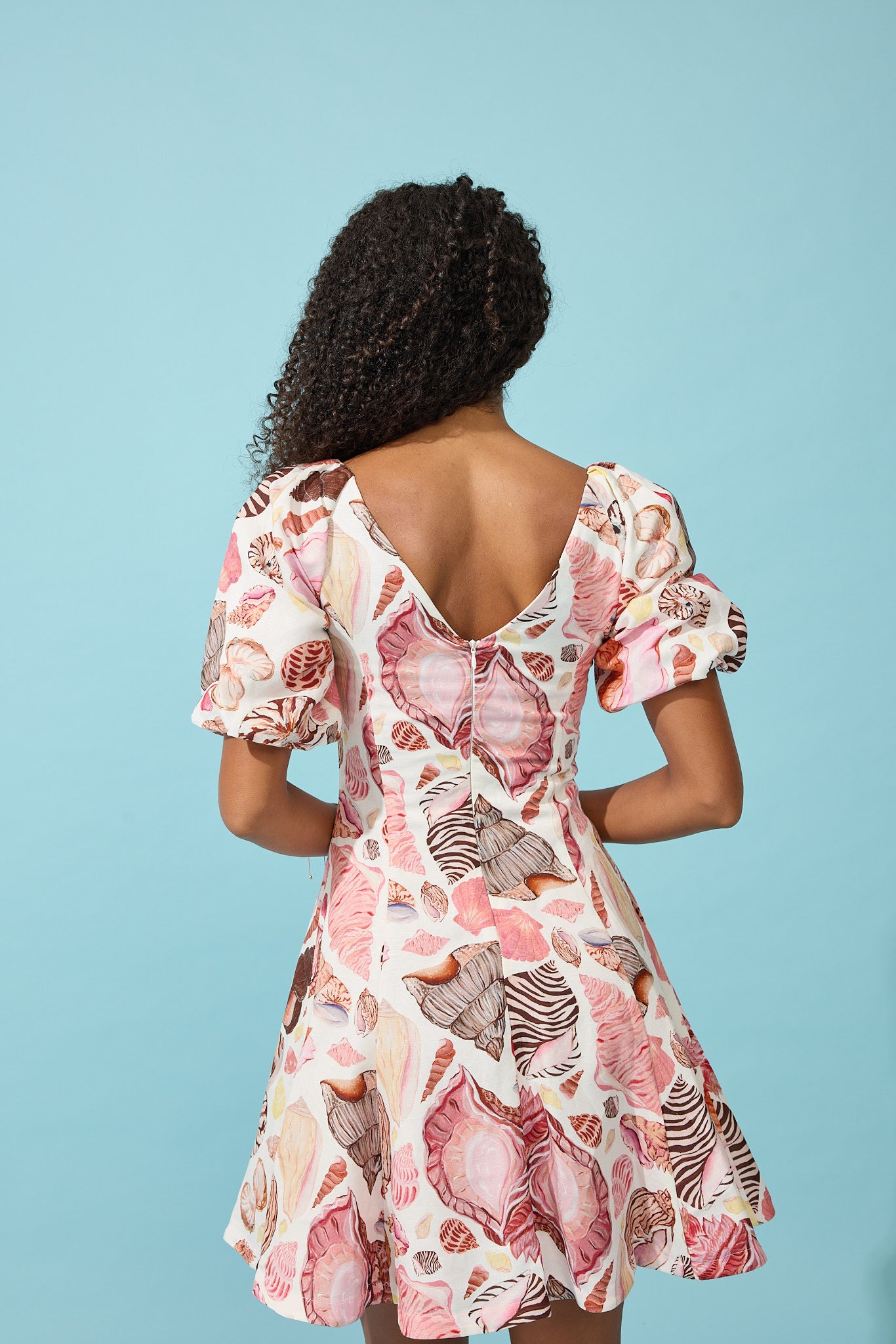 Scout Mini Dress - White Seashell