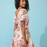 Scout Mini Dress - White Seashell