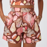 Novie Shorts - Chocolate Seashell