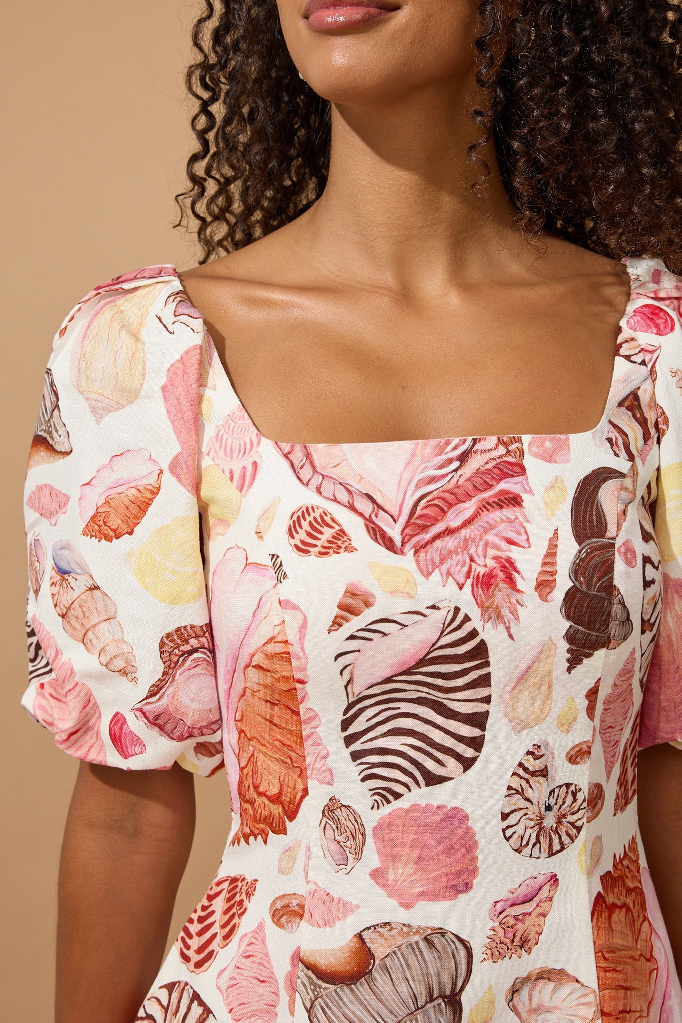 Scout Mini Dress - White Seashell