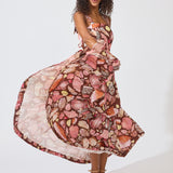 Fleur Gown - Chocolate Seashell