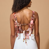 Lottie Crop - Chocolate Seashell